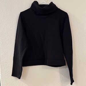 Women's Alo Black Turtleneck Sweater